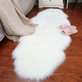 Soft faux sheepskin Plush Living Room Rugs Washable Rug